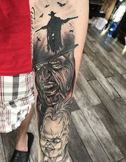 Jeepers Creepers tattoo by Roe  Deja Vu Tattoo and Piercing  Facebook
