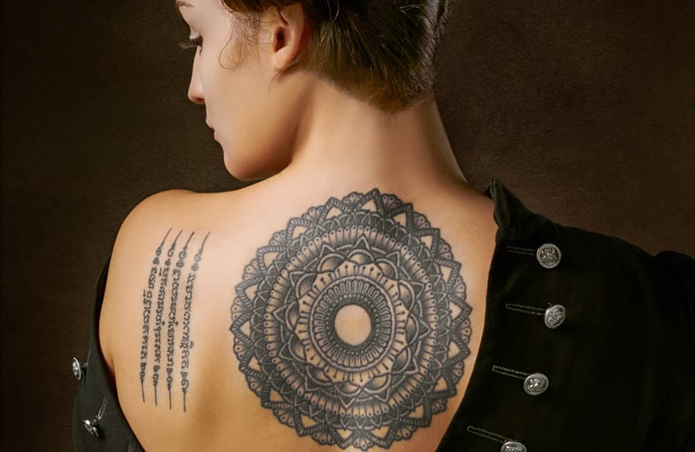 Tattoo Ideas - Geometric Back Tattoos For Men See More:  https://www.tattooidea.xyz/body-tattoos/back-tattoos/20-epic-back-tattoos-for-men/  #backtattoo #tattoo #cutetattoo #tattoodesign #tattooman #Geometrictattoo  #man #ink #tattoostyle #tattooed ...